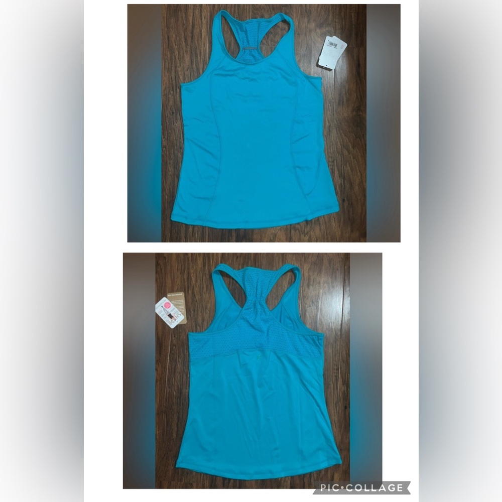 NWT Shape Women’s S-Seam Tank - Tile Blue - Sz Medium